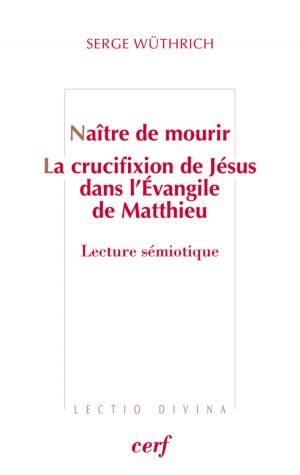 Cover of Naître de mourir - La crucifixion de Jésus dans l'Evangile de Matthieu