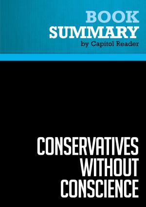 Cover of Summary of Conservatives Without Conscience - John Dean