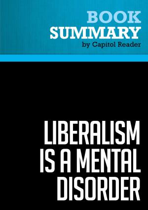 Cover of Summary of Liberalism is a Mental Disorder - Michael Savage