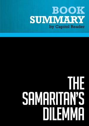 Cover of Summary of The Samaritan's Dilemma: Should Government Help Your Neighbor? - Deborah Stone