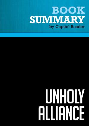 Cover of the book Summary of Unholy Alliance: Radical Islam and the American Left - David Horowitz by BusinessNews Publishing
