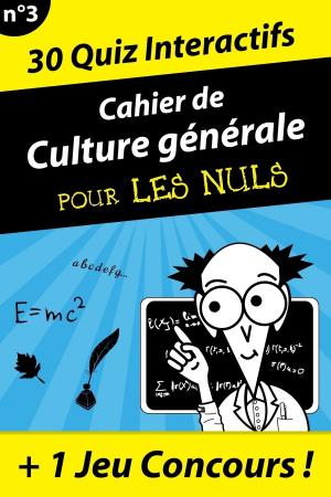 Cover of the book Cahier de culture générale pour les Nuls #3 by COLLECTIF