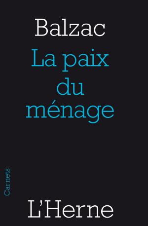 Cover of the book La paix du ménage by Baruch Spinoza