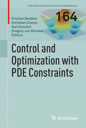 Cover of Control and Optimization with PDE Constraints