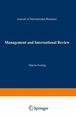 Cover of the book Management and International Review by Florian Schuhmacher, Roland Geschwill