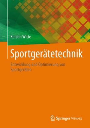 Cover of the book Sportgerätetechnik by Daniel Lim