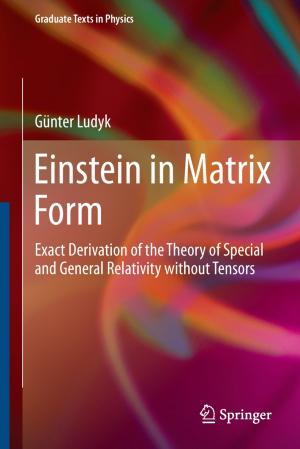 Cover of the book Einstein in Matrix Form by Panagiotis E. Petrakis, Pantelis C. Kostis, Dionysis G. Valsamis