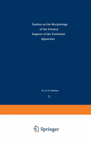 Cover of the book Studies on the Morphology of the Sensory Regions of the Vestibular Apparatus by Ralph Krüger, Andreas Stumpf