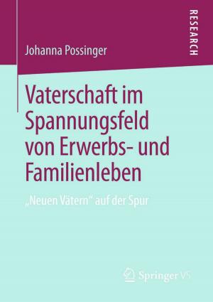 Book cover of Vaterschaft im Spannungsfeld von Erwerbs- und Familienleben