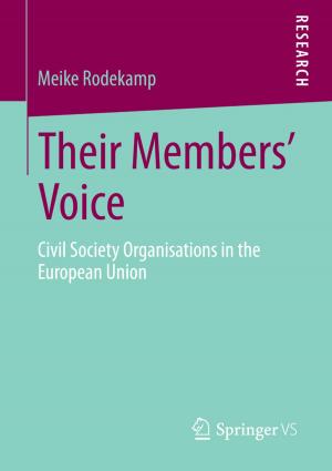 Cover of the book Their Members' Voice by Alexander Bogner, Beate Littig, Wolfgang Menz
