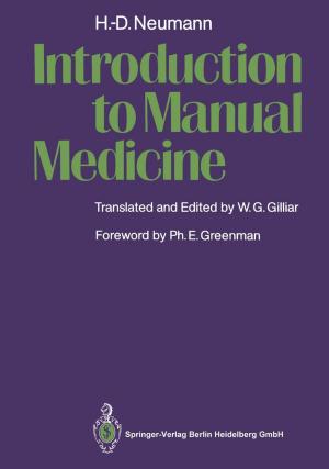 Cover of the book Introduction to Manual Medicine by Sara Dellantonio, Luigi Pastore