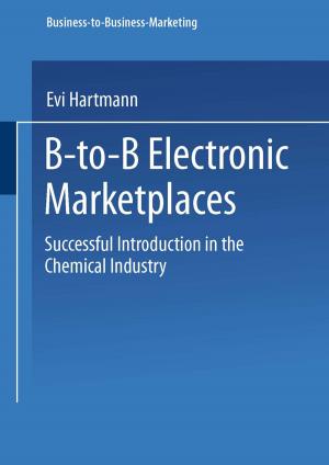 Cover of B-to-B Electronic Marketplaces