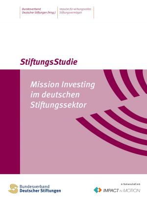 Cover of the book Mission Investing im deutschen Stiftungsektor by Hans Fleisch