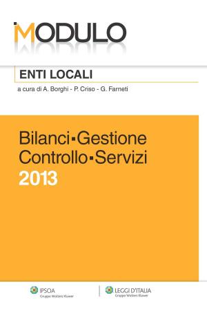 Cover of the book Modulo Enti locali Bilanci Gestione Controllo Servizi by Pierluigi Rausei