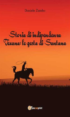 Book cover of Storia di indipendenza Texana: le gesta di Santana