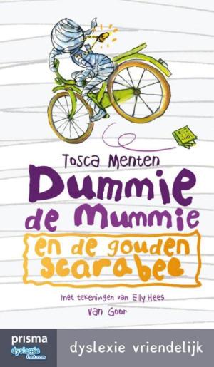 Book cover of Dummie de mummie en de gouden scarabee