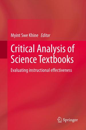Cover of the book Critical Analysis of Science Textbooks by C. van Ravenzwaaij, J.A. Hartog, G.J. van Driel