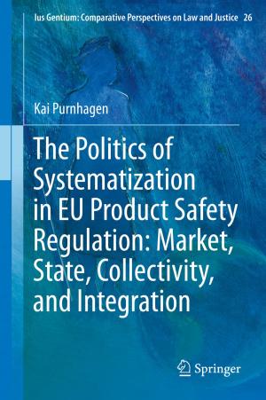 Cover of the book The Politics of Systematization in EU Product Safety Regulation: Market, State, Collectivity, and Integration by Jan Piet Honig