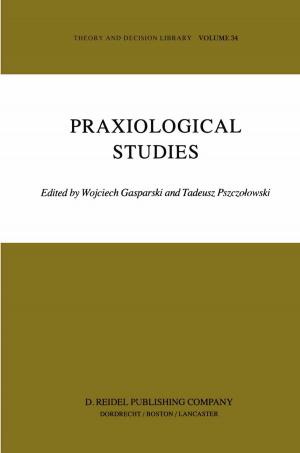 Cover of the book Praxiological Studies by Jan-Willem Van der Rijt