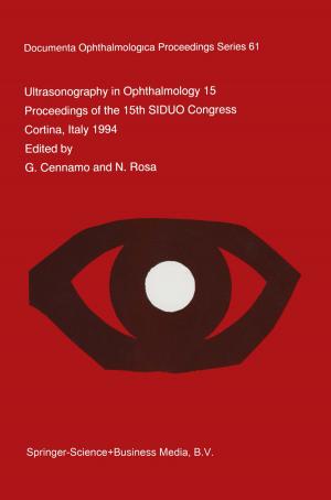 Cover of Ultrasonography in Ophthalmology XV