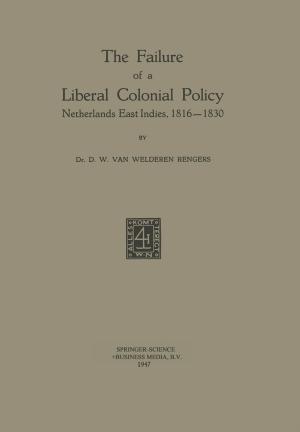 Cover of the book The Failure of a Liberal Colonial Policy by Edmund Husserl