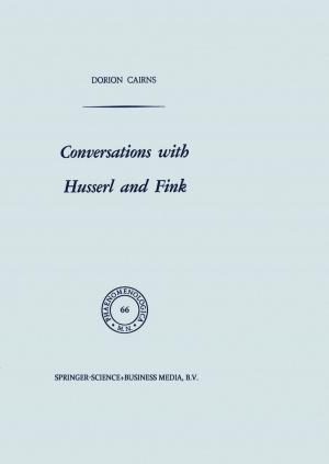 Book cover of Conversations with Husserl and Fink