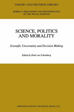 Cover of the book Science, Politics and Morality by E. Gambrill, A. Martin