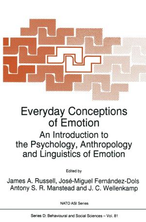 Cover of the book Everyday Conceptions of Emotion by D.R. Gross