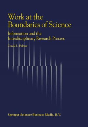 Cover of the book Work at the Boundaries of Science by M. Perlman