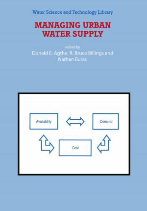 Cover of the book Managing Urban Water Supply by Zafrullah Jagoo