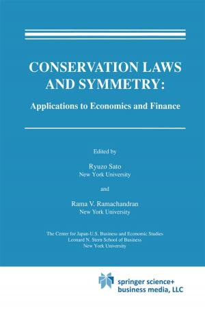 Cover of the book Conservation Laws and Symmetry: Applications to Economics and Finance by E.E. Kleist