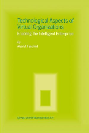 Cover of the book Technological Aspects of Virtual Organizations by Heriberta Castaños, Cinna Lomnitz