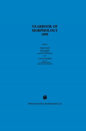 bigCover of the book Yearbook of Morphology 1995 by 