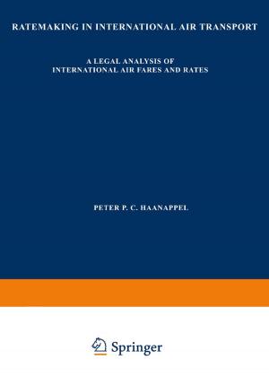 Book cover of Ratemaking in International Air Transport