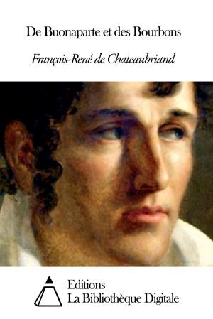 Cover of the book De Buonaparte et des Bourbons by Alphonse de Lamartine