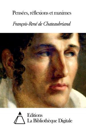 Cover of the book Pensées - Réflexions et maximes by Alphonse Daudet