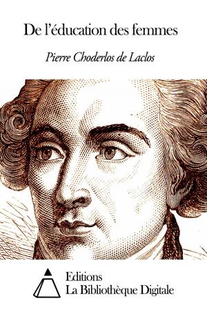 Cover of the book De l’éducation des femmes by Marquis de Sade