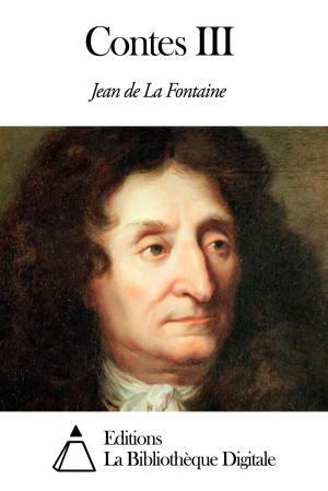 Cover of the book Contes III by Pierre Corneille
