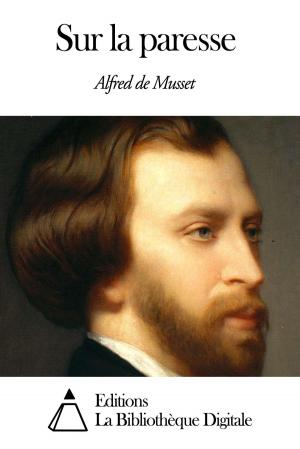Cover of the book Sur la paresse by Tertullien