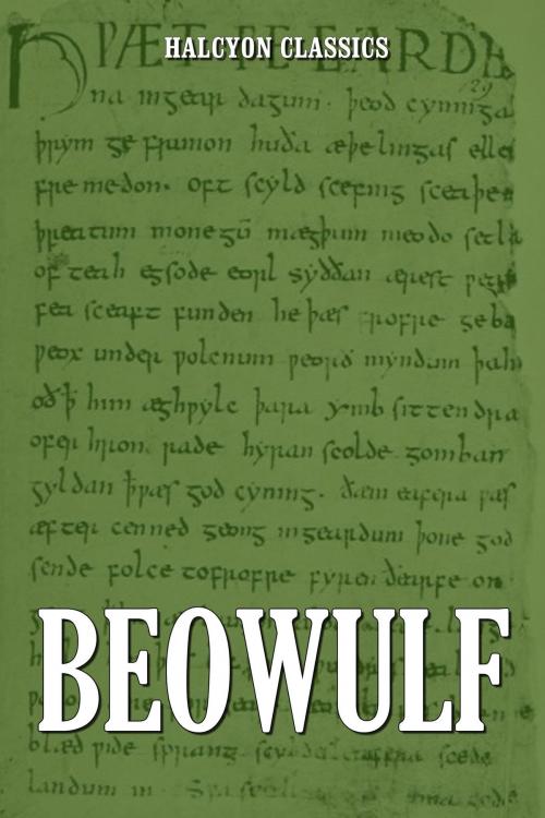 Cover of the book Beowulf [Annotated Edition] by Anonymous, Halcyon Press Ltd.