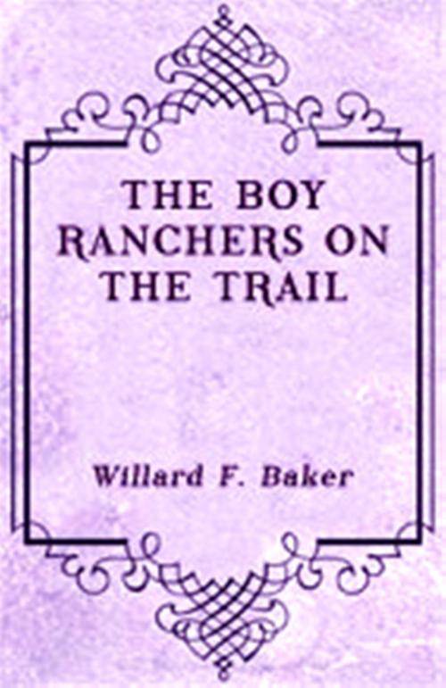 Cover of the book The Boy Ranchers on the Trail by Willard F. Baker, WDS Publishing