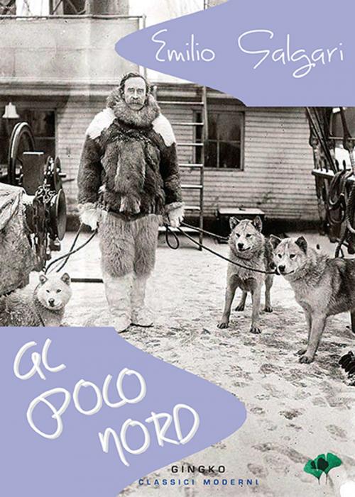 Cover of the book Al Polo Nord by Emilio Salgari, Gingko edizioni