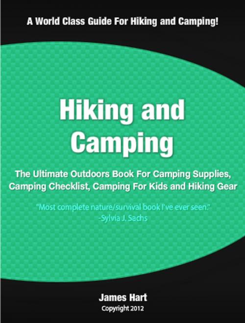 Cover of the book Hiking and Camping by James Hart, Tru Divine Publishing