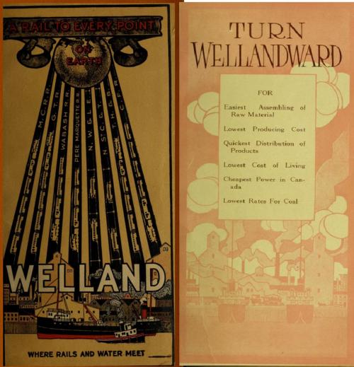 Cover of the book Turn Wellandward by Welland (Ont.). Board of Trade, Klasszic