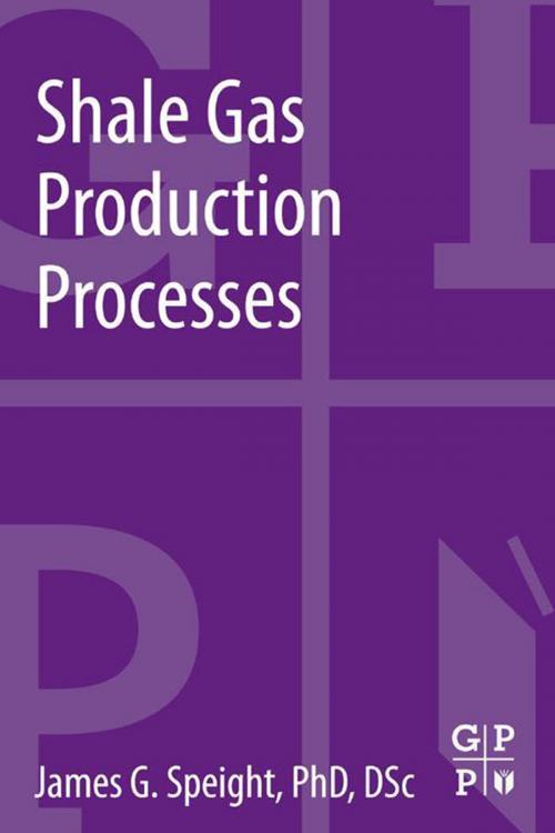 Cover of the book Shale Gas Production Processes by James G. Speight, Elsevier Science