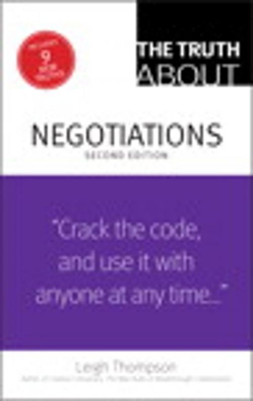 Cover of the book The Truth About Negotiations by Leigh Thompson, Pearson Education