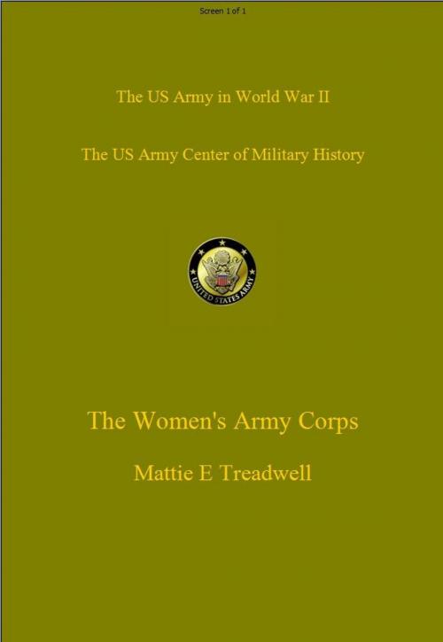 Cover of the book The Women's Army Corps by Mattie Treadwell, 232 Celsius