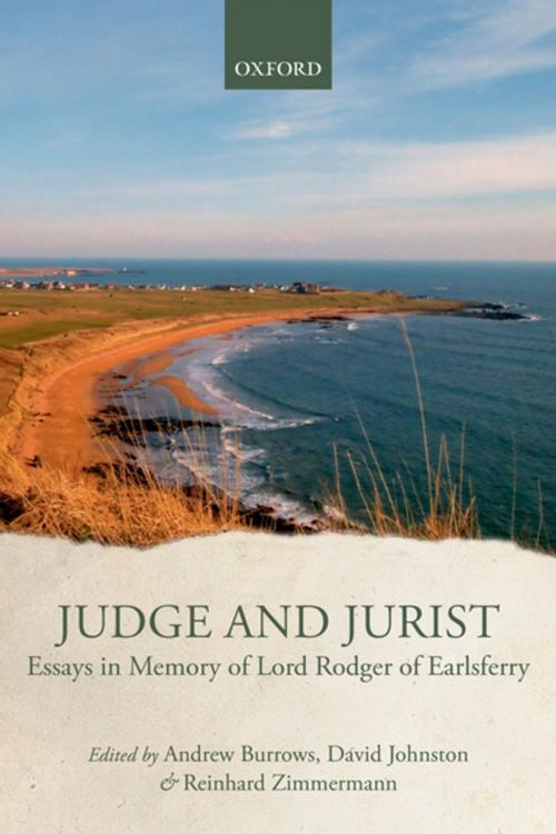 Cover of the book Judge and Jurist by , OUP Oxford