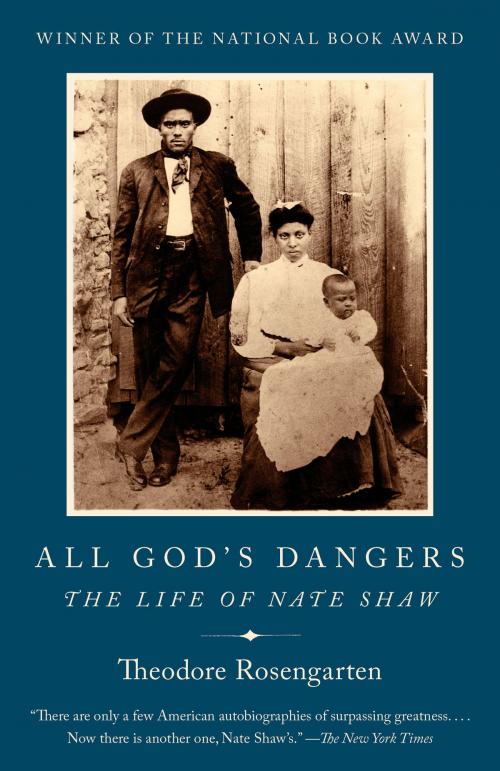 Cover of the book All God's Dangers by Theodore Rosengarten, Knopf Doubleday Publishing Group