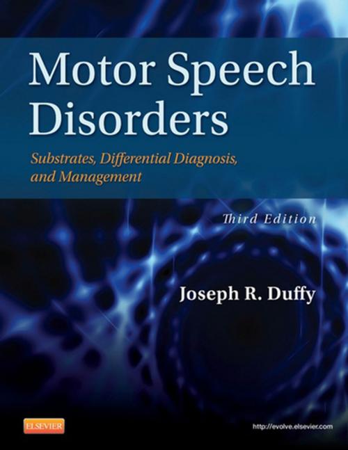 Cover of the book Motor Speech Disorders - E-Book by Joseph R. Duffy, PhD, Elsevier Health Sciences
